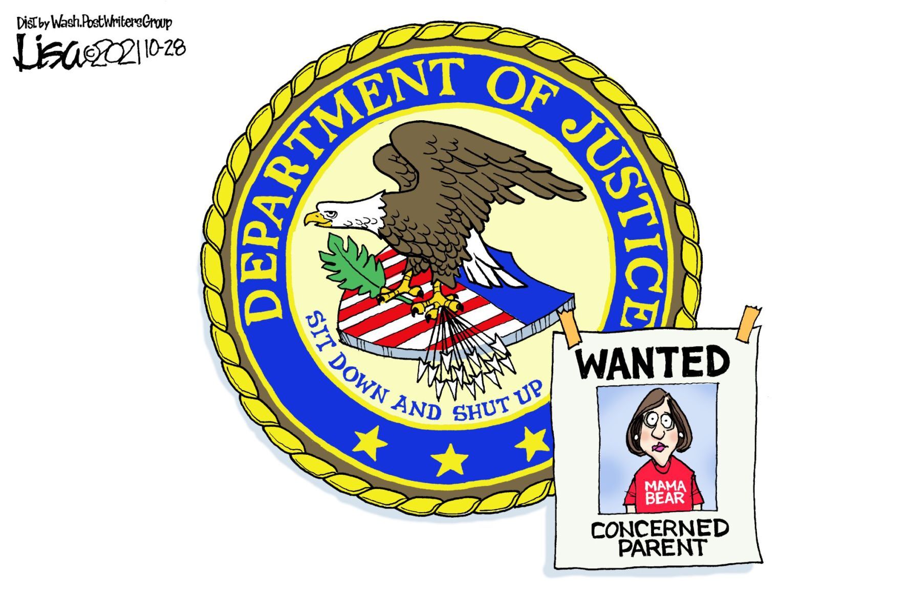 Lisa Benson cartoon